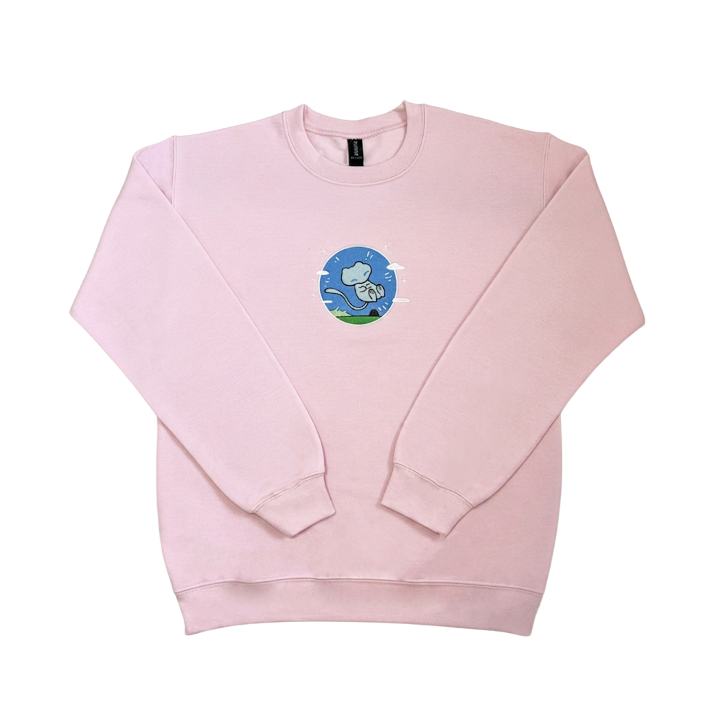 bubble psychic embroidered Sweatshirt/Hoodie