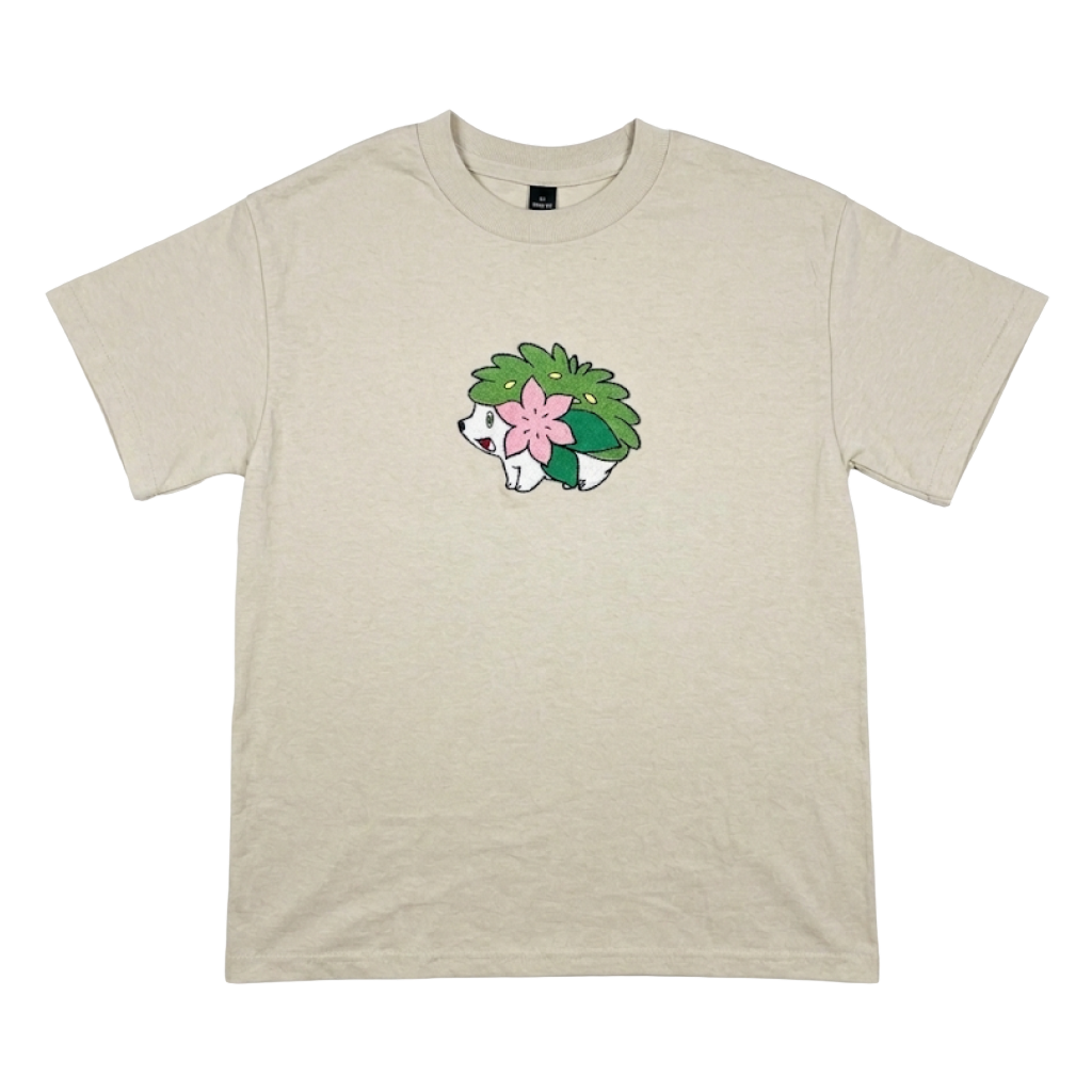 hedgehog grass type embroidered Sweatshirt/Hoodie