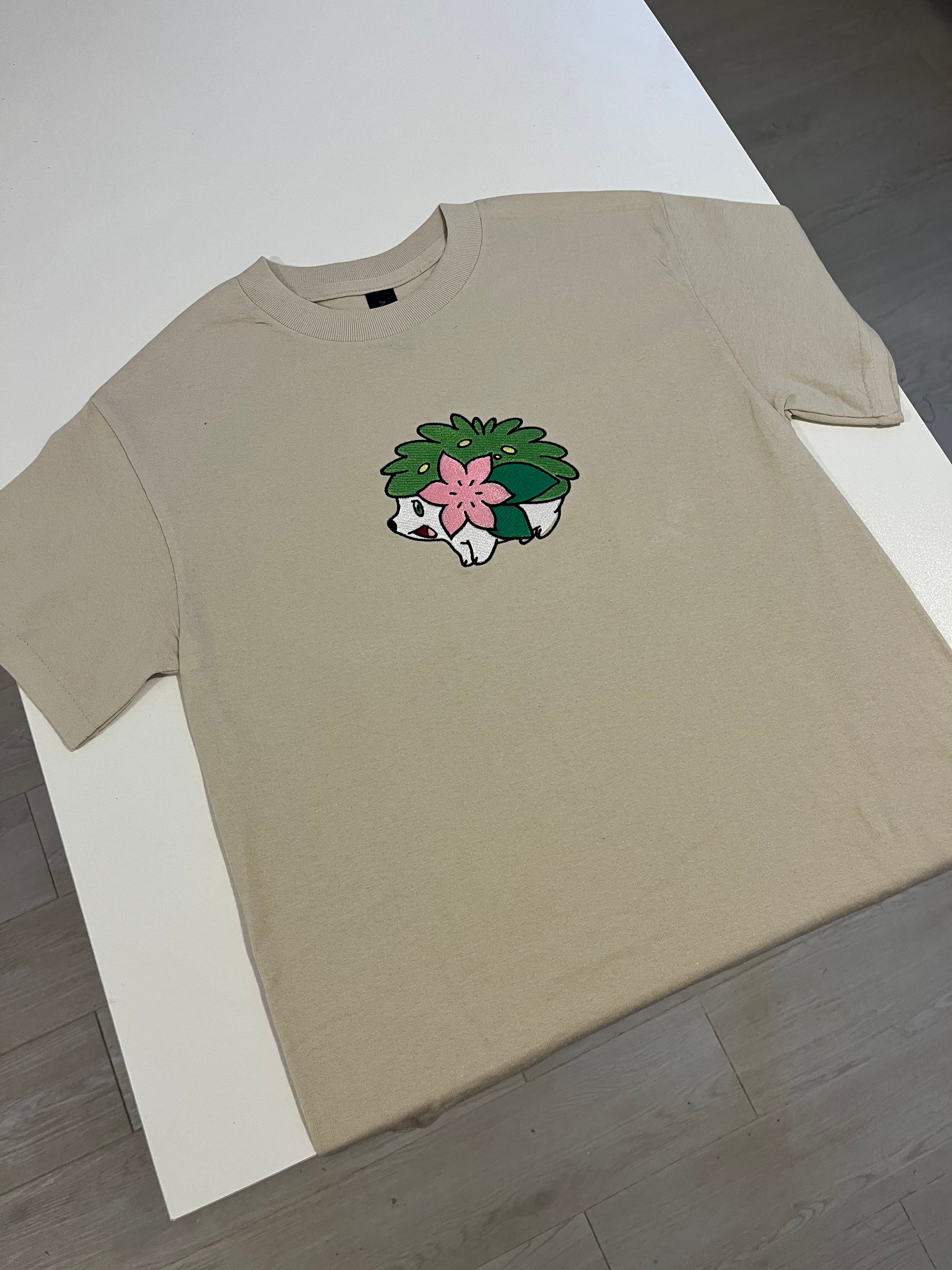 hedgehog grass type embroidered Sweatshirt/Hoodie