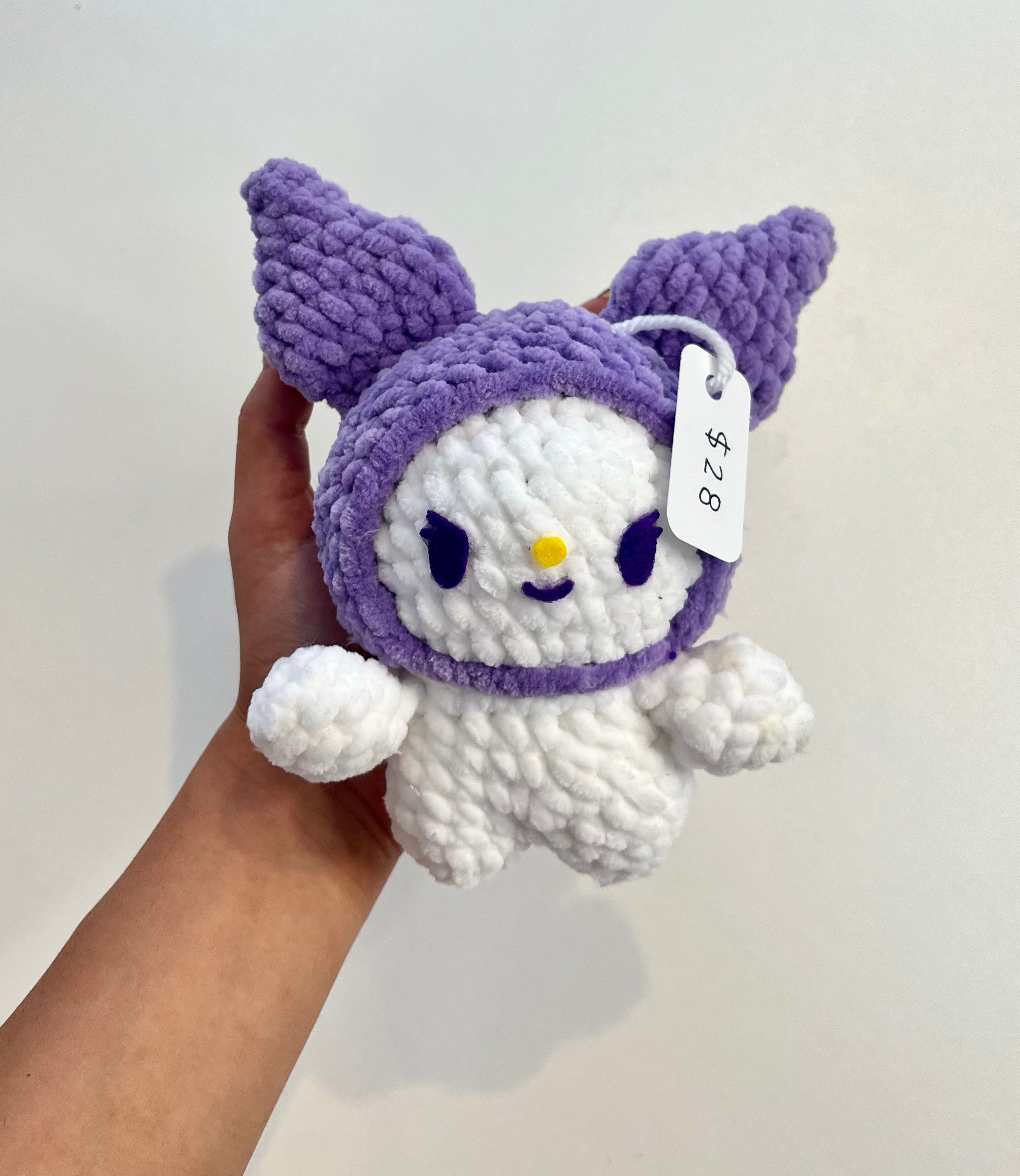 Kur0mi crochet plushie