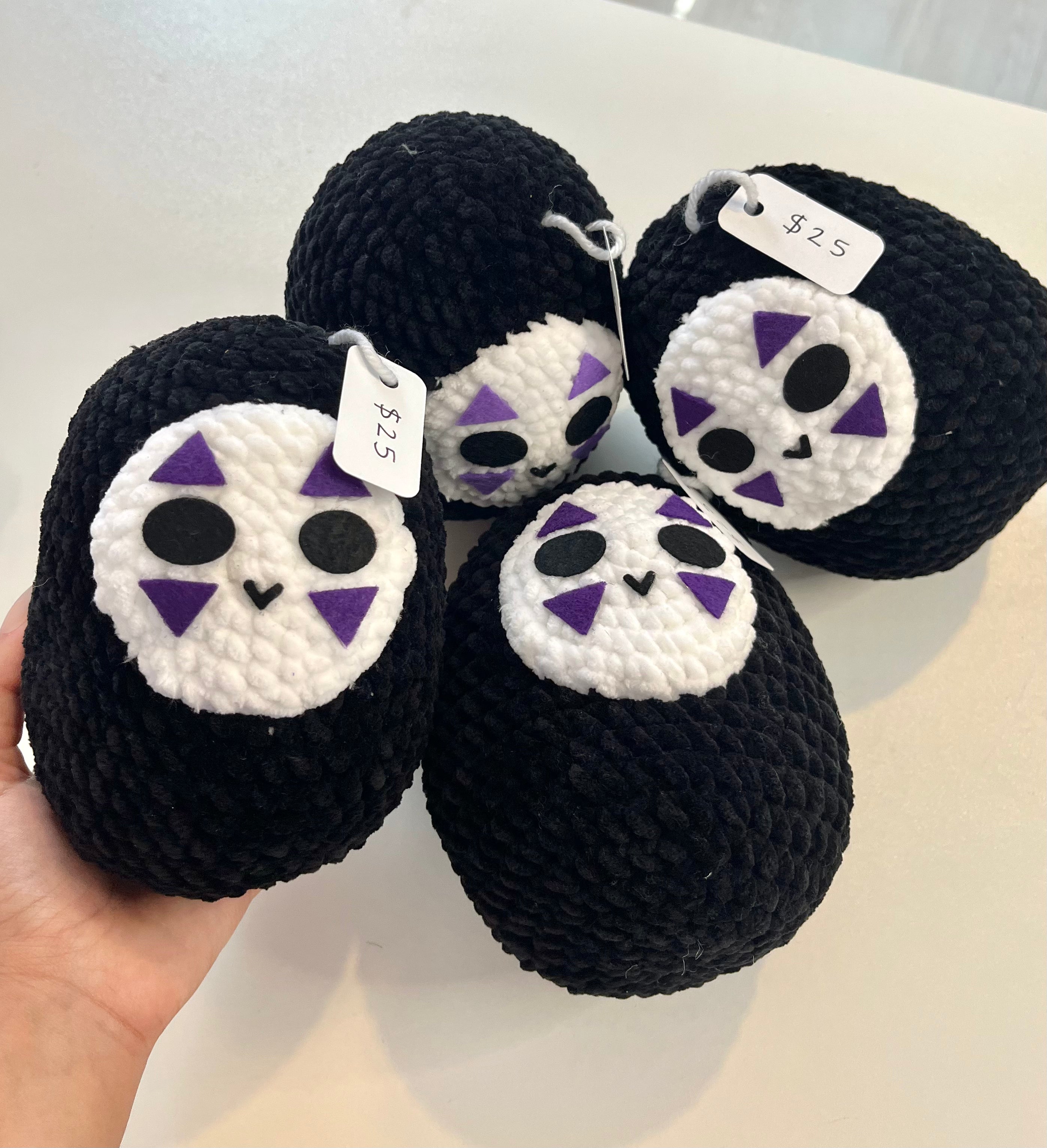 no face crochet plushie