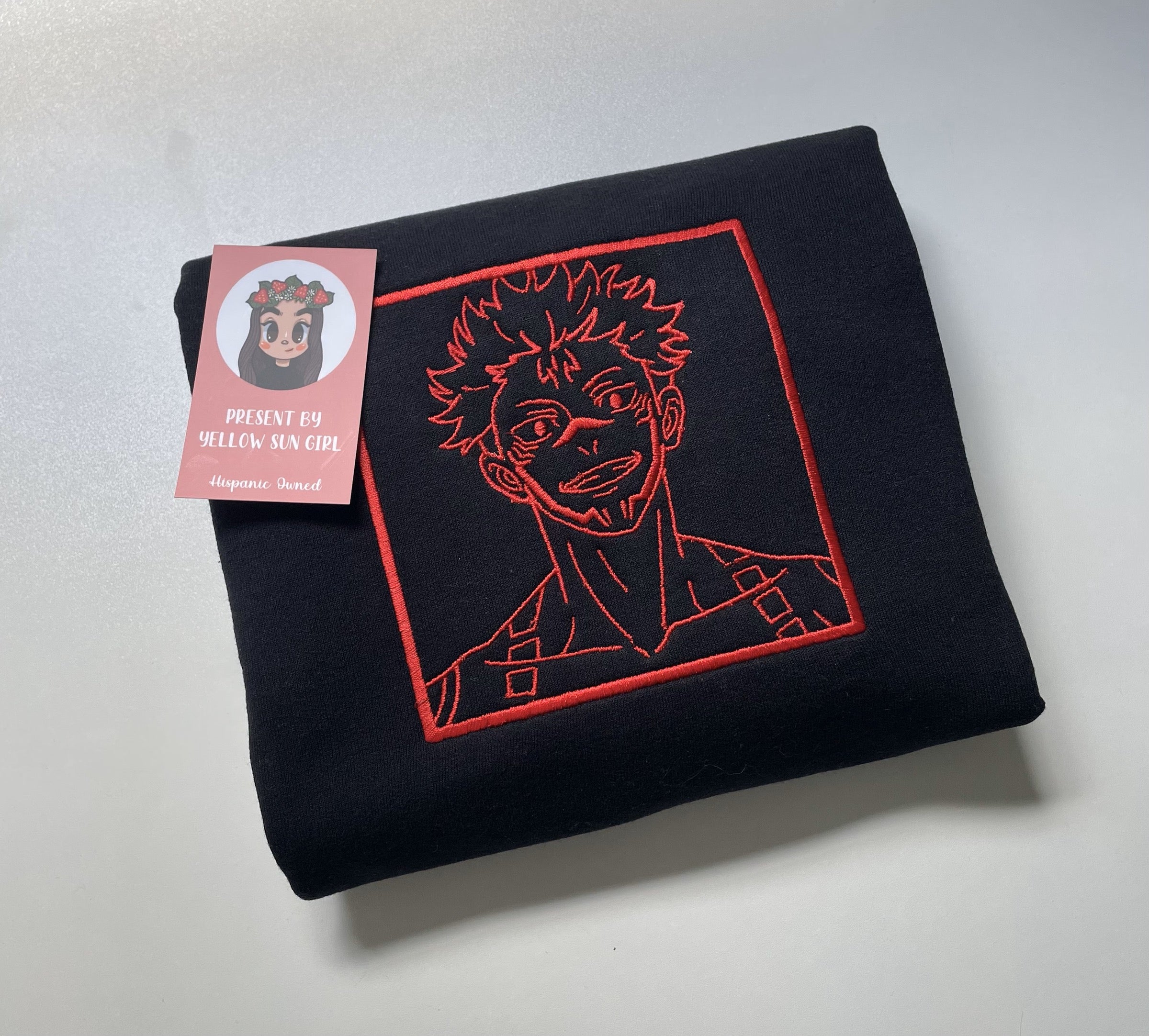 jjk villain embroidered Sweatshirt/Hoodie