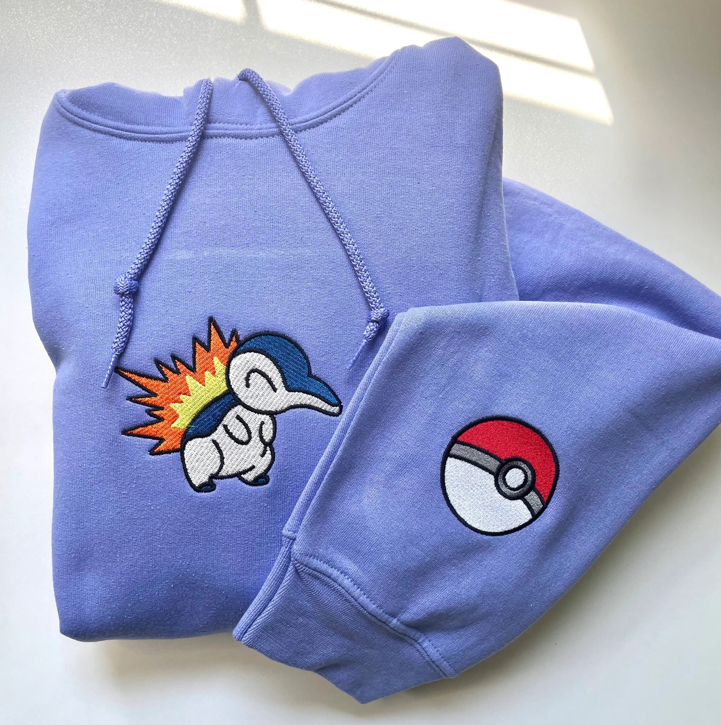 fire starter type embroidered Sweatshirt/Hoodie