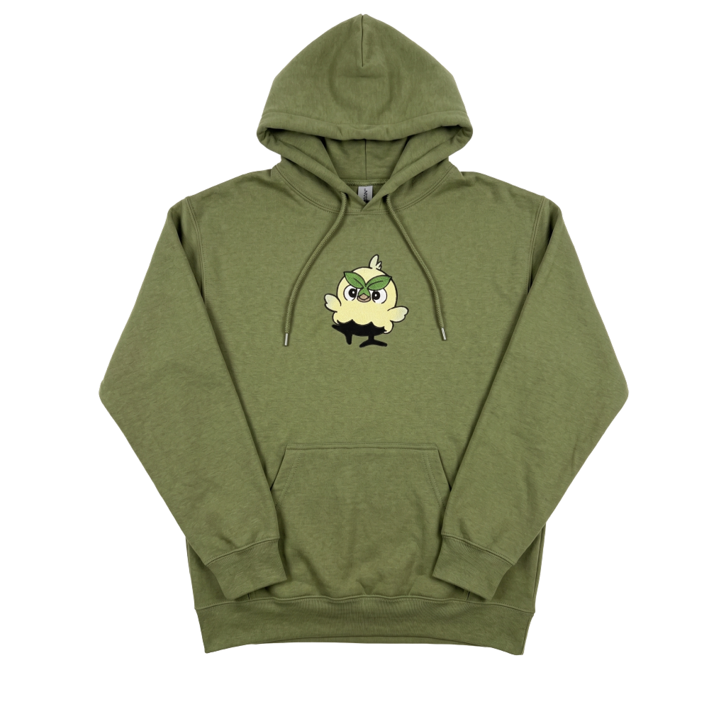 grass chick type embroidered Sweatshirt/Hoodie