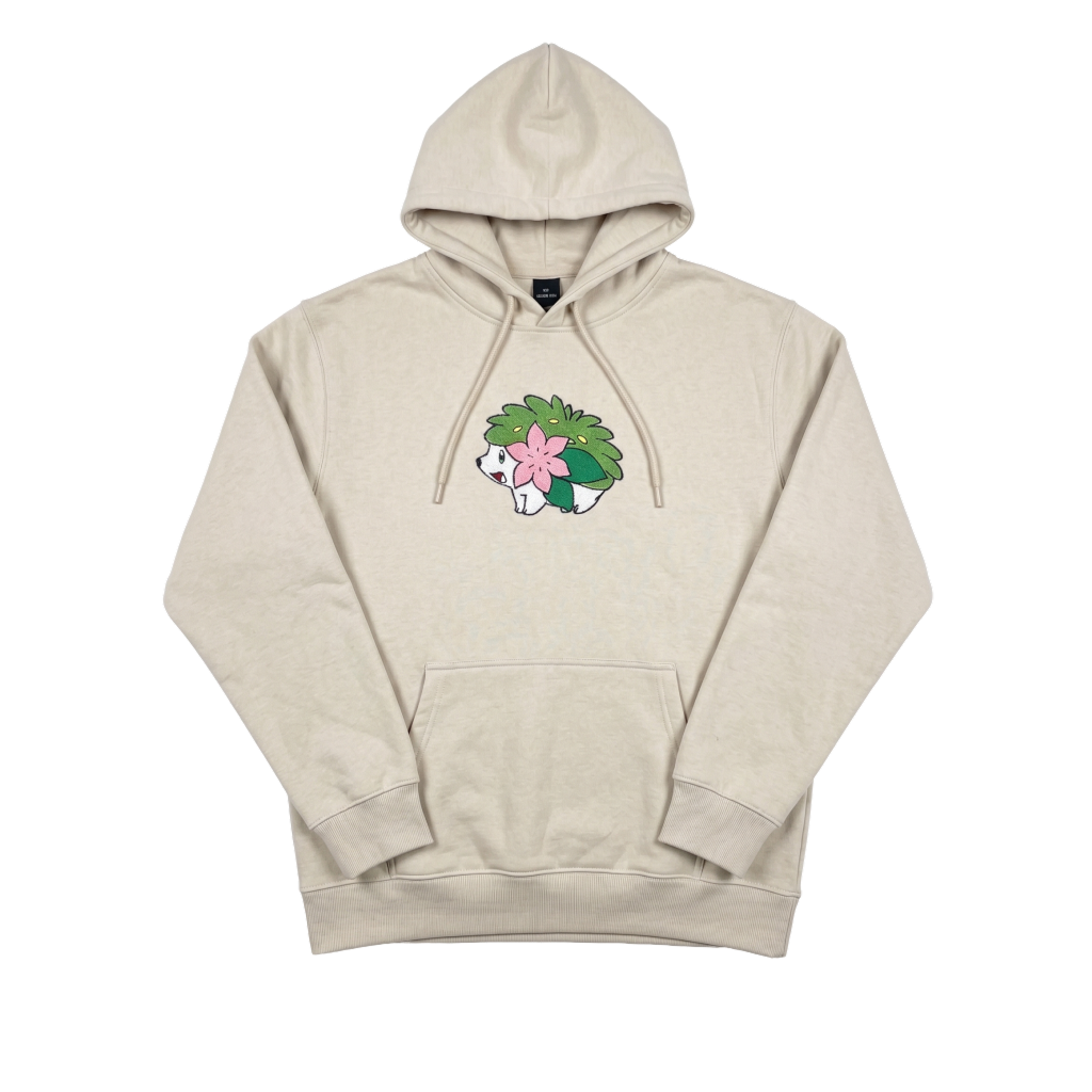 hedgehog grass type embroidered Sweatshirt/Hoodie