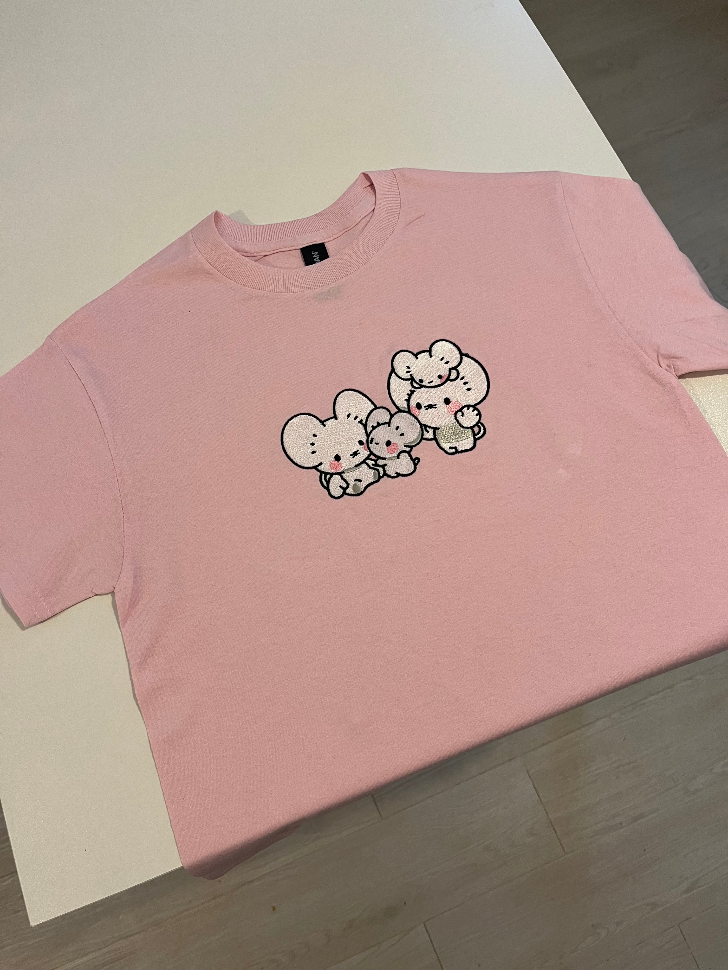 mouse normal type embroidered Sweatshirt/Hoodie