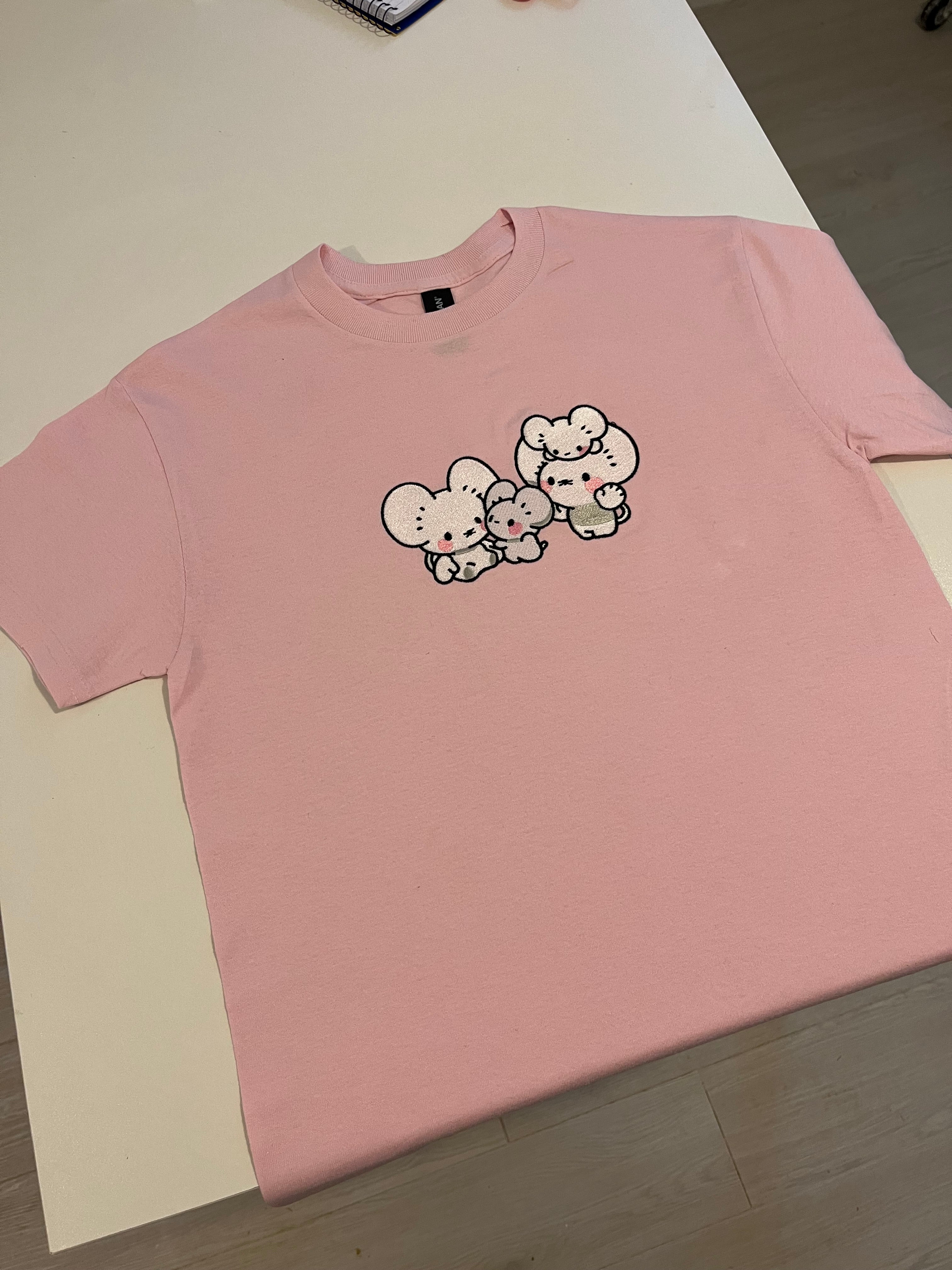 mouse normal type embroidered Sweatshirt/Hoodie