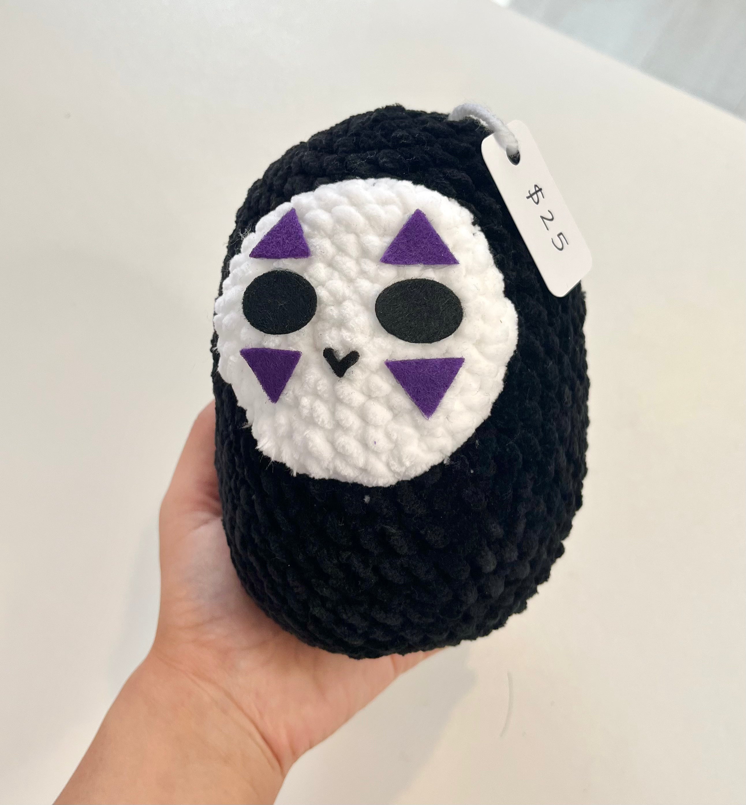 no face crochet plushie
