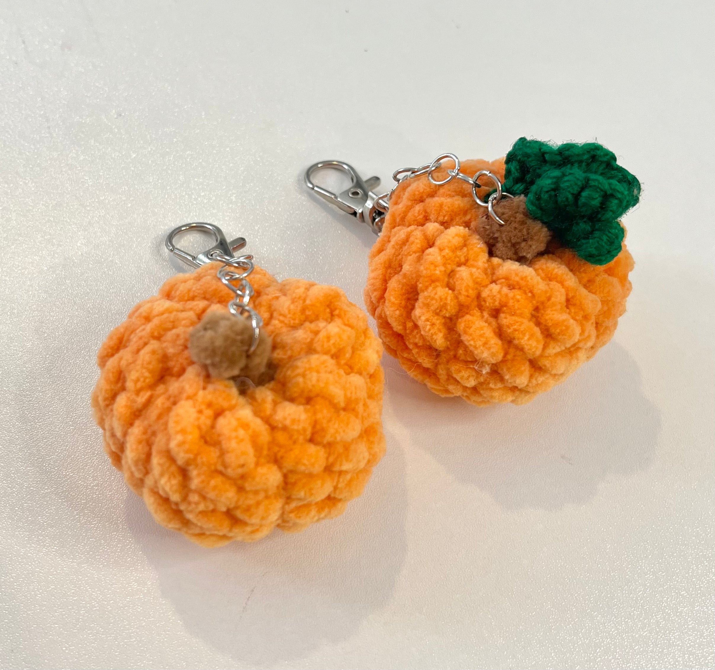 pumpkin keychain
