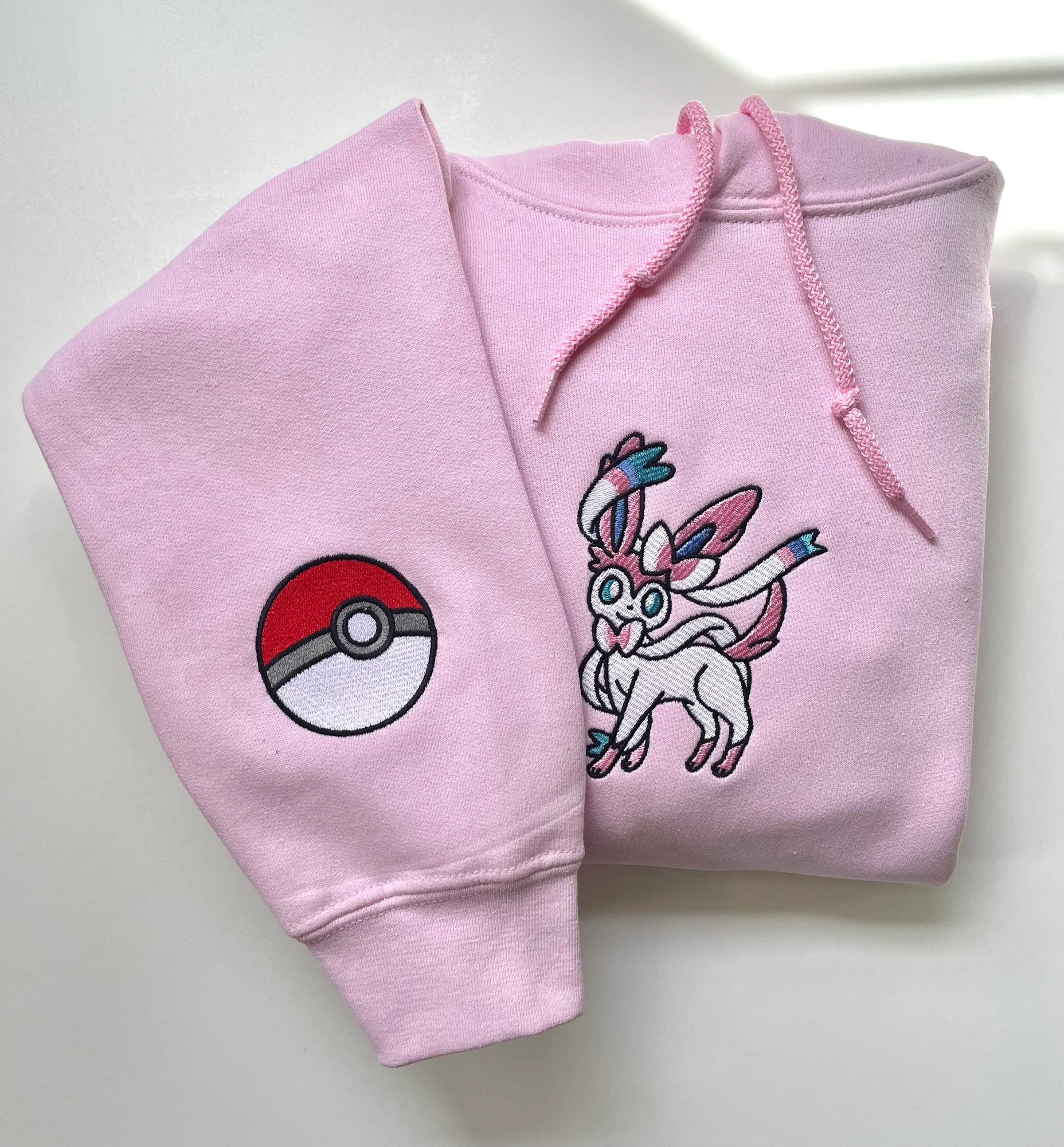 pastel fox starter type embroidered Sweatshirt/Hoodie