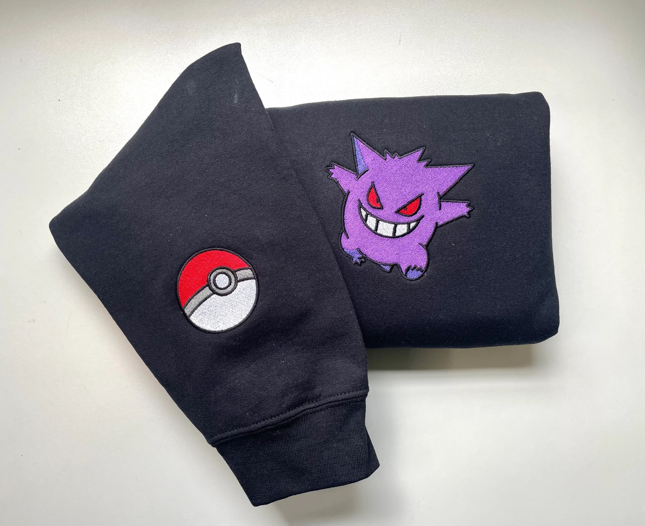 ghost purple starter type embroidered Sweatshirt/Hoodie