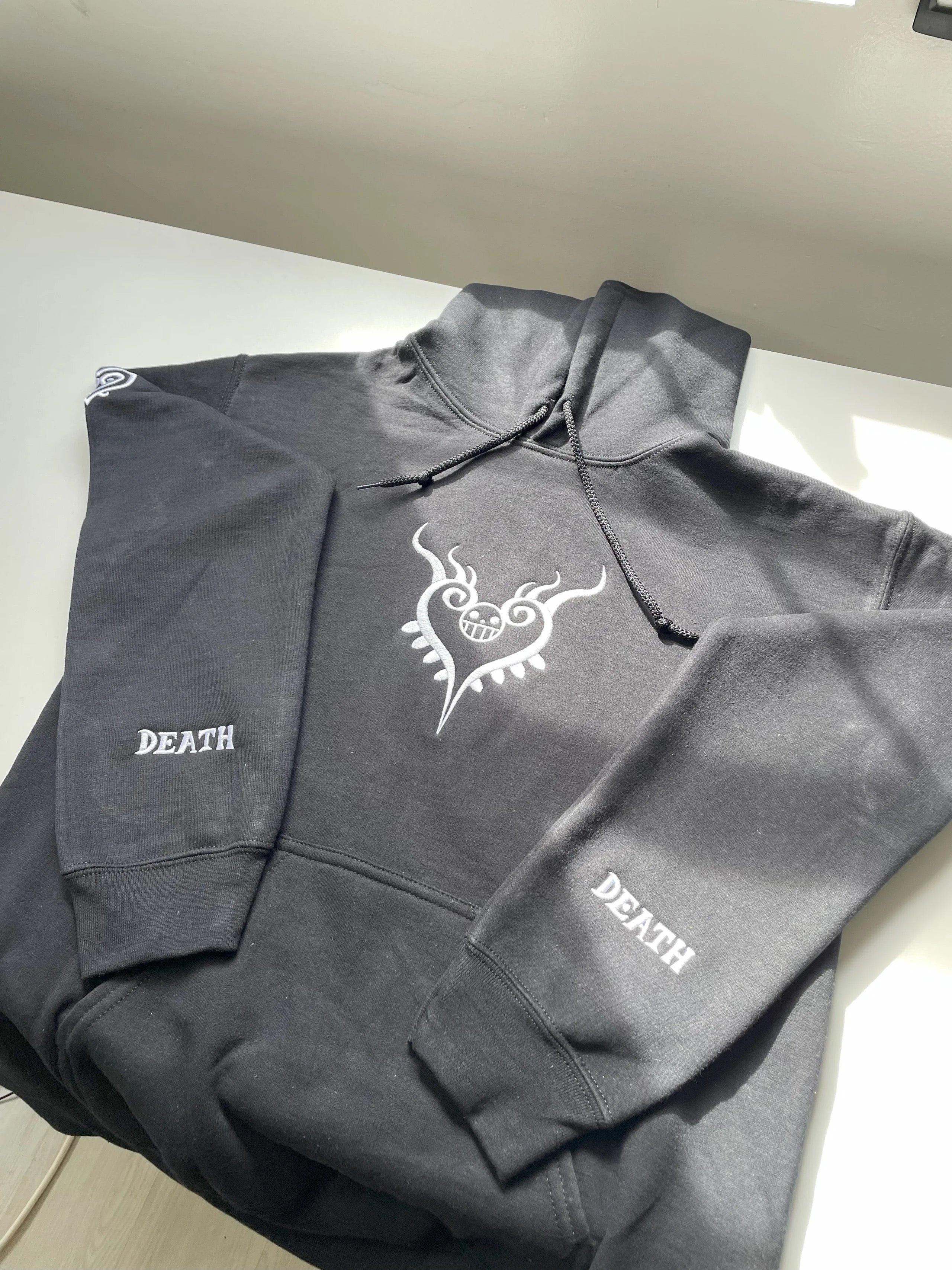 Laws Tattoo Embroidered Sweatshirt/Hoodie