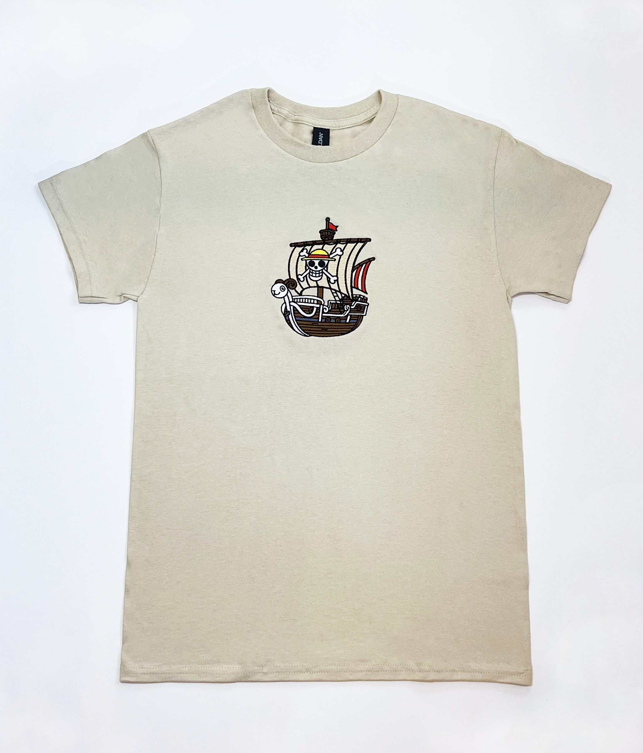 going ship embroidered shirt size small